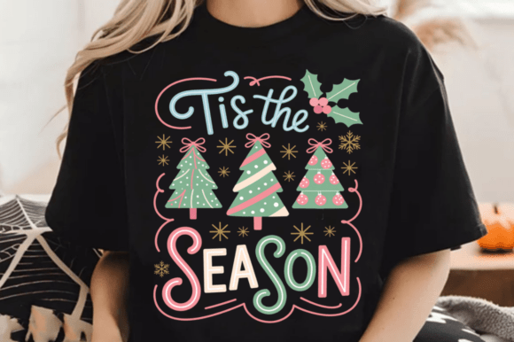Elevating Holiday Crafts with High-Resolution Tis the Season PNG and Christmas Tree PNG Assets