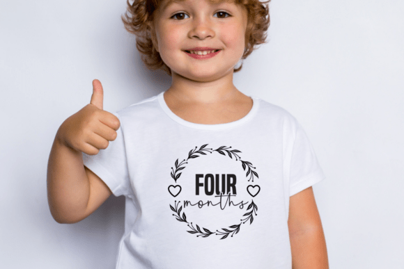 Mastering Your First Big Milestone: A Guide to Using Four Months SVG and Baby Milestone SVG Files