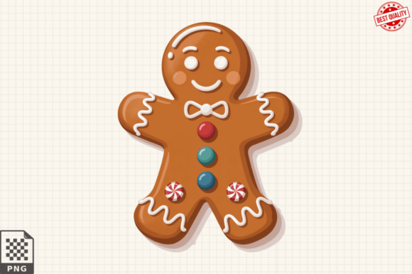 Unlocking Holiday Creativity with High-Quality Christmas Gingerbread Man PNG Designs